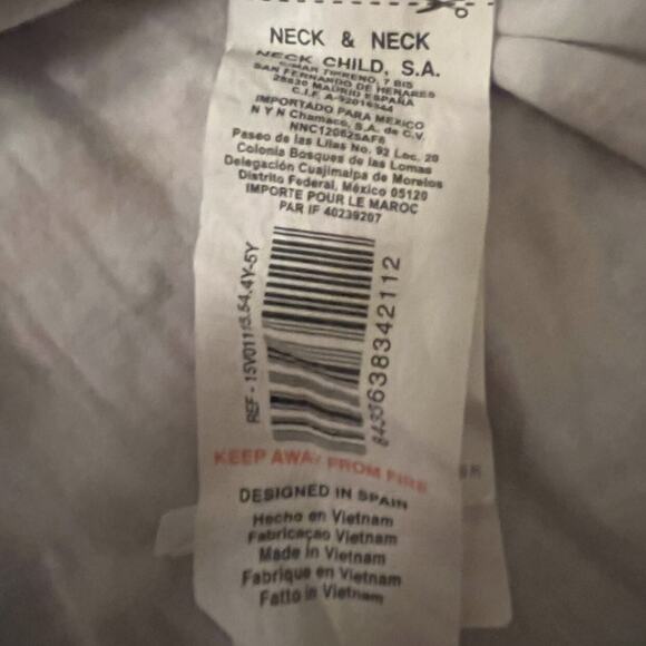 Neck & Neck VGUC 4-5 Yrs Paisley Sundress - Picture 7 of 7